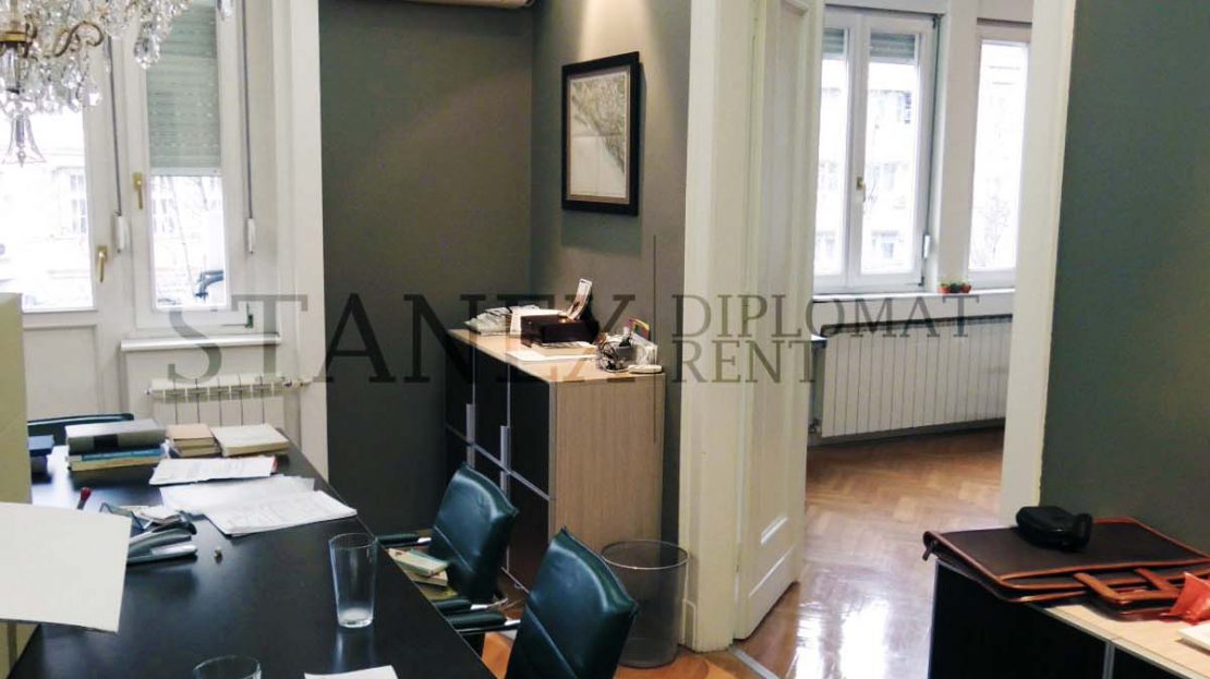 Commercial space 4 offices Center Belgrade P578